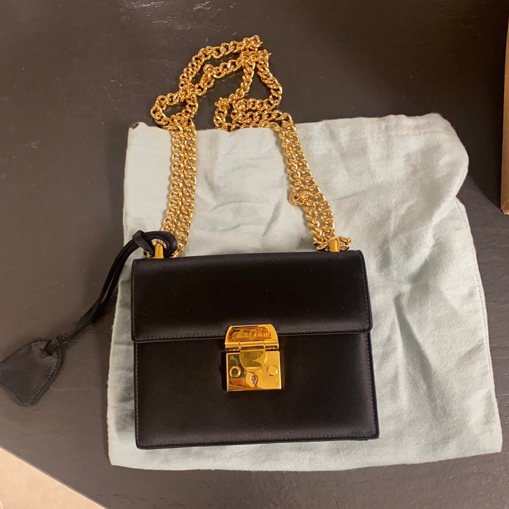 Mark Cross Satin Bag